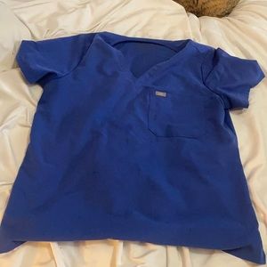 Figs Denim Catarina Scrub Top(limited edition color) size large